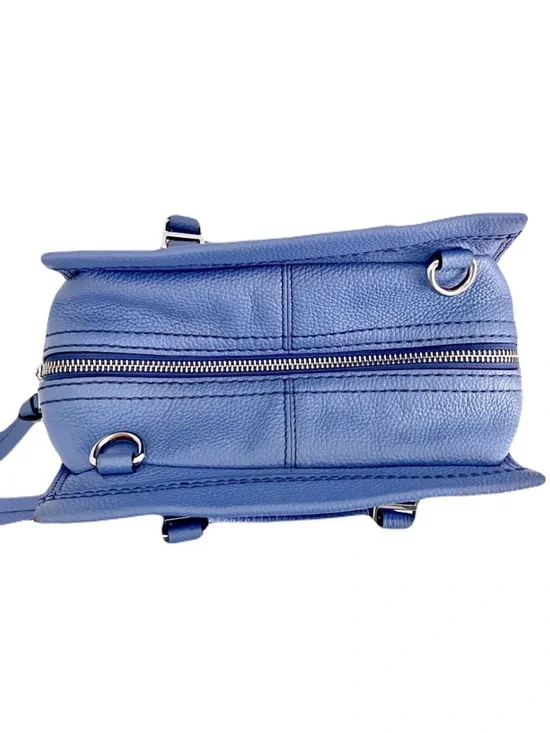 Marc Jacobs Cornflower Blue Leather ‘Mini Cruiser’ Crossbody Satchel SAMPLE - Picture 9 of 14
